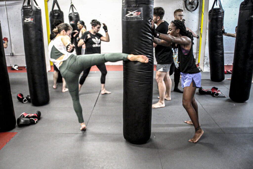 kickboxing classes at X3 Sports - Inman Park