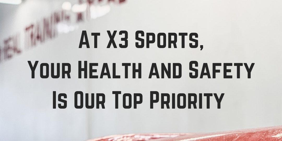 We're Working Hard To Protect You | COVID-19 | X3 Sports