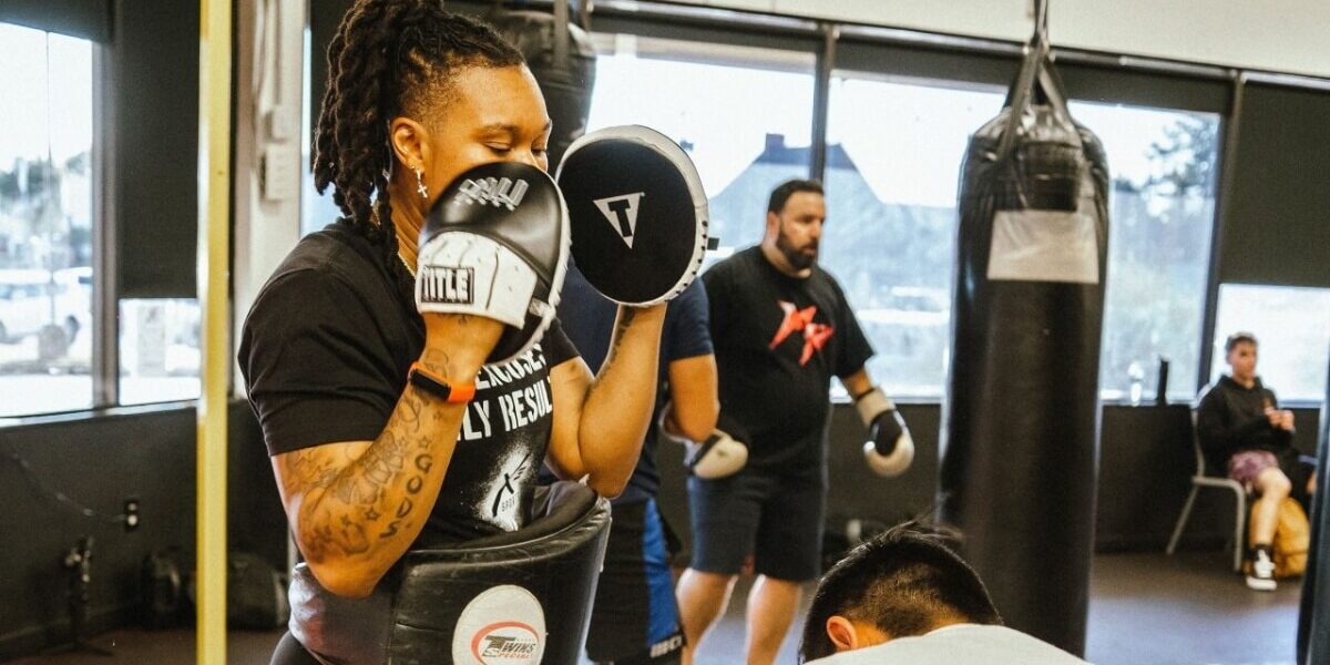 ladies boxing fitness