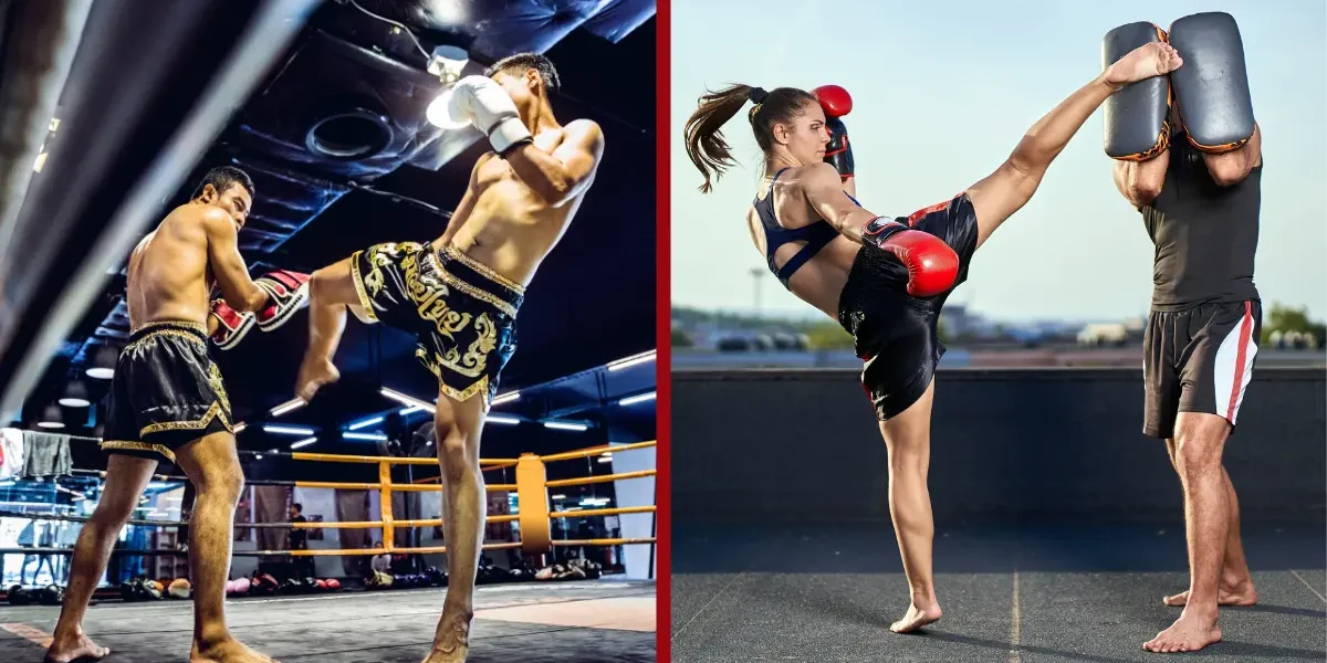 The difference between muay thai and kickboxing