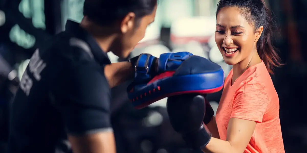 Private boxing lessons at X3 Sports in Atlanta